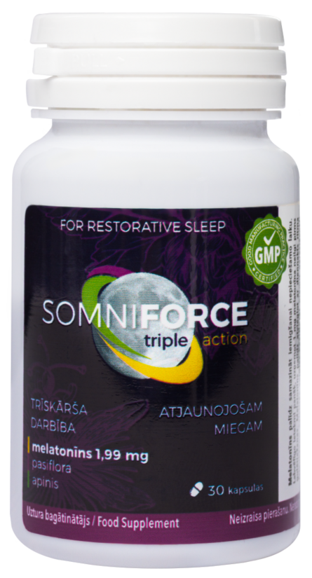 SOMNIFORCE, 30 kapsulas